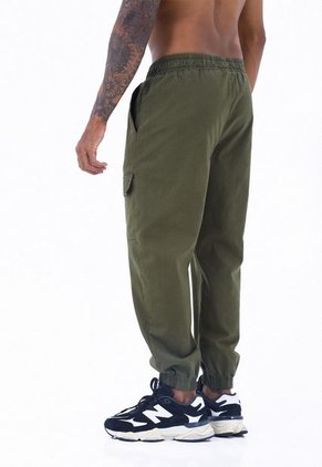 Jogger Cargo Verde Para Hombre Belife