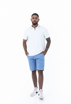Bermuda Azul Para Hombre Belife