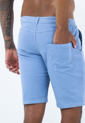 Bermuda Azul Para Hombre Belife
