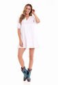 Vestido Ojalillo Blanco Para Mujer Belife de Belife