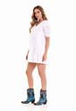 Vestido Ojalillo Blanco Para Mujer Belife de Belife