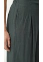 Pantalón Verde Amplio Para Mujer de Belife