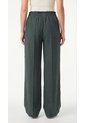Pantalón Verde Amplio Para Mujer de Belife