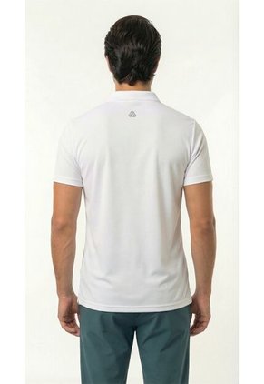 Camiseta Polo Deportivo Blanco Para Hombre