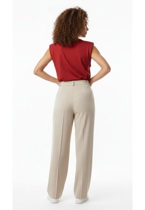 Camiseta Manga Sisa Roja Para Mujer