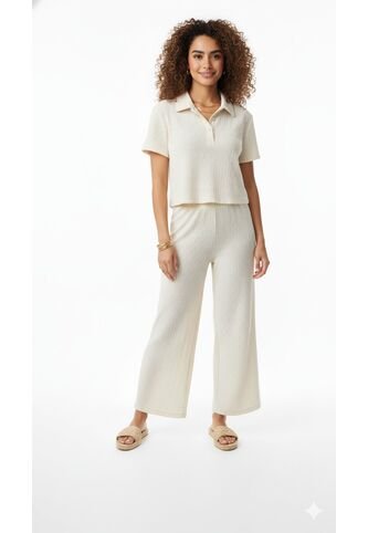 Camiseta Polo Ivory Mujer Belife