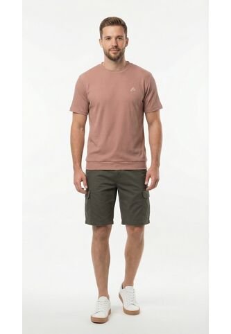 Camiseta Piel De Melocotón Manga Corta Para Hombre Belife