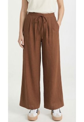 Pantalón Café Para Mujer