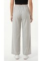 Pantalón Gris En Lino Para Mujer de Belife