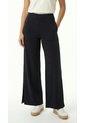 Pantalón Amplio Negro Para Mujer de Belife