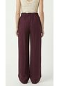 Pantalón Vino Amplio Para Mujer de Belife