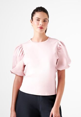 Camiseta Manga 34 Con Puño Resortado- Belife