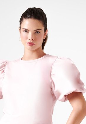 Camiseta Manga 34 Con Puño Resortado-