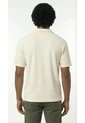 Camiseta Polo Ivory Cuello Cubano Para Hombre de Belife