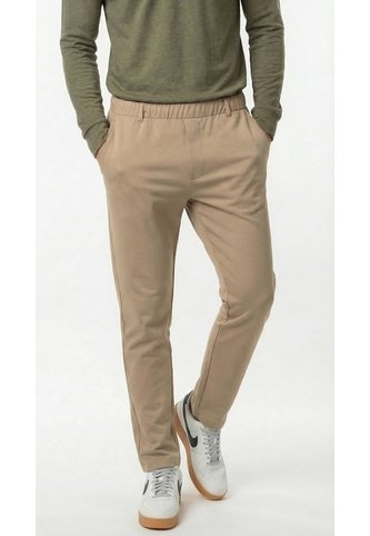 Pantalón Café Bota Recta Para Hombre Belife