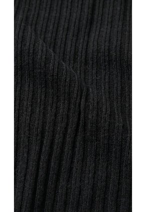 Polo Negra Manga Corta Para Mujer