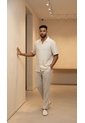 Pantalón Slim Semilla En Lino Para Hombre de Belife