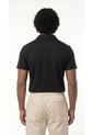 Polo Negro Para Hombre Con Cierre Funcional de Belife