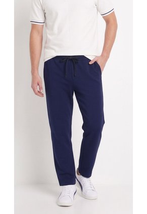 Pantalón Azul Oscuro Tapered Para Hombre