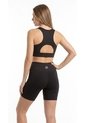 Top Deportivo Negro Con Copas Removibles Para Mujer de Belife
