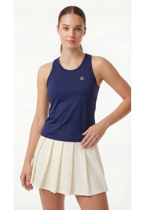 Camiseta Manga Sisa Deportiva Azul