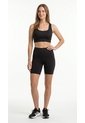 Top Deportivo Negro Con Copas Removibles Para Mujer de Belife