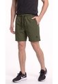 Pantaloneta Deportiva Verde Oscuro Para Hombre de Belife