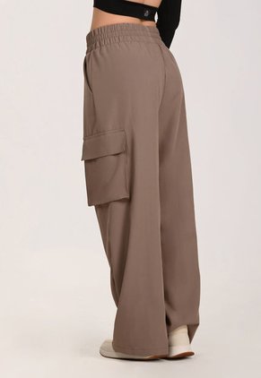 Pantalón Deportivo Taupe Para Mujer