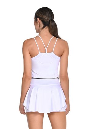 Camiseta Sisa Top Interno Blanco En Poliéster Para Mujer