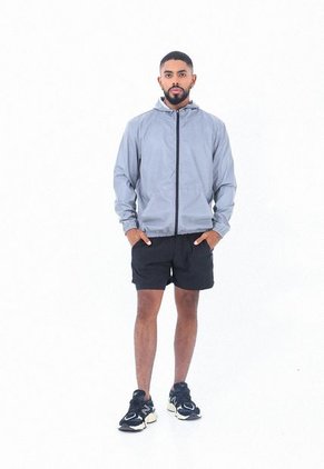 Chaqueta Reflectiva Gris Reflectiva Para Hombre