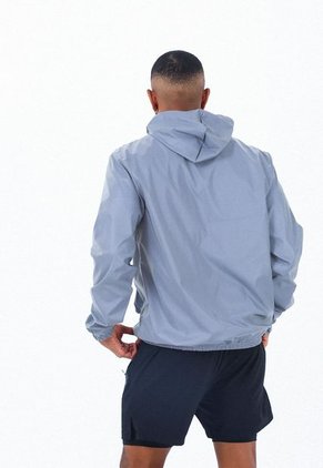 Chaqueta Reflectiva Gris Reflectiva Para Hombre