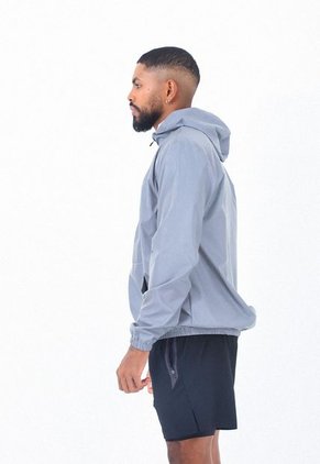 Chaqueta Reflectiva Gris Reflectiva Para Hombre