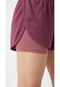 Short Running Vino Para Mujer Con Ciclista Interno de Belife