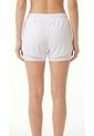 Short Running Blanco óptico Para Mujer Con Ciclista Interno de Belife