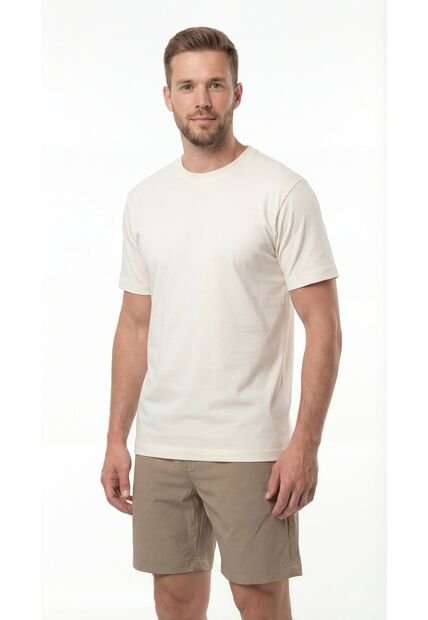Camiseta Manga Corta Ivory Para Hombre