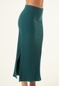 Falda Larga Verde Para Mujer de Belife
