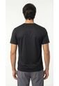 Camiseta Deportiva Negra Manga Corta Para Hombre de Belife