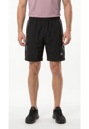 Pantaloneta Deportiva Negra Con Ciclista Para Hombre