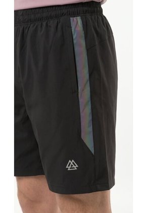 Pantaloneta Deportiva Negra Con Ciclista Para Hombre