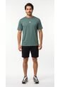 Camiseta Deportiva Verde Manga Corta Para Hombre de Belife