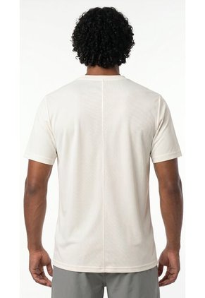 Camiseta Deportiva Cruda Manga Corta Para Hombre