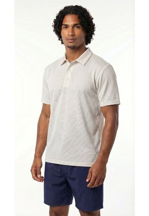 Camiseta Polo Deportiva Cruda Para Hombre