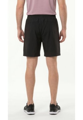 Pantaloneta Deportiva Negra Con Ciclista Para Hombre