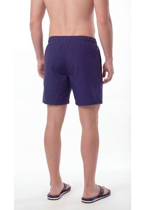 Pantaloneta Playera Azul Oscuro Para Hombre