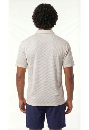 Camiseta Polo Deportiva Cruda Para Hombre