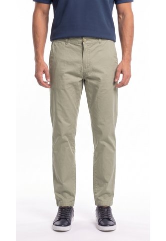 Pantalón Chino Caqui Para Hombre Belife