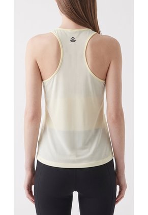 Camiseta Deportiva Limón Con Textura Para Mujer
