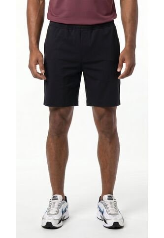 Bermuda Negra En Tejido De Punto Para Hombre Belife