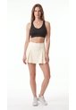 Falda Deportiva Ivory Con Ciclista Interno Para Mujer de Belife