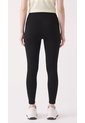 Leggings Deportivos Negros Con Rib Para Mujer de Belife